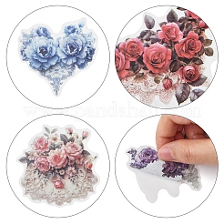 4 комплект травяных баллад винтажные наклейки DIY-FS0008-69-02