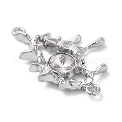 Сплава кристалла горный хрусталь подвески&nbsp;PALLOY-P294-01P-01