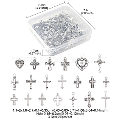 3 комплект подвесок из сплава в тибетском стиле&nbsp;FIND-FS0003-92