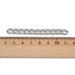 Устойчивые к потускнению мужские ювелирные изделия из нержавеющей стали 304 кубинские звенья цепи CHS-A003M-1.8NK
