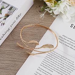 1шт. браслеты-манжеты из сплава&nbsp;AJEW-CY0001-33