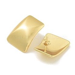 Серьги-гвоздики из нержавеющей стали 304 с ионным покрытием (IP)&nbsp;EJEW-G400-28G