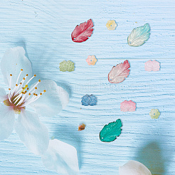 300шт 3 стильные стеклянные подвески&nbsp;GLAA-AR0001-43