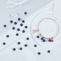 Синтетические лазурит бисер пряди G-AR0002-39