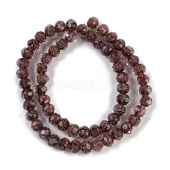 Ручной золотой песок бусины бисер нитей LAMP-R141-10mm-27