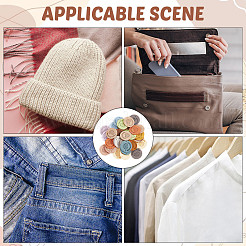 56 шт. 14 цвета микрофибра вязаные бирки-сердечки DIY-CL0002-11