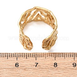 Колец для манжет из нержавеющей стали 304 с полой треугольной формой&nbsp;RJEW-G370-01G