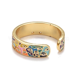 Кубического циркония кольца манжеты&nbsp;RJEW-E060-02G