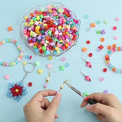 1000шт пластиковые бусины KY-SZ0001