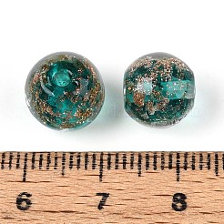 Бусины ручной работы бусины золотого песка LAMP-T016-10C