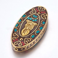 Индонезийские бусины ручной работы IPDL-F023-19C