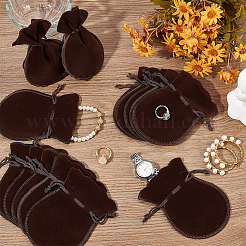 50 шт. бархатные сумки-шнурки из тыквы TP-NB0001-64D