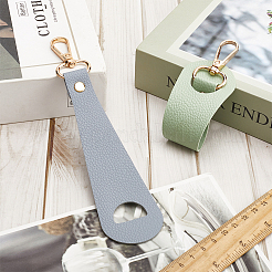 4 шт. 2-х цветные зажимы для шляп из искусственной кожи&nbsp;FIND-GF0008-14A