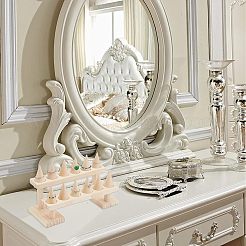 Собранные деревянные кольцевые дисплеи&nbsp;RDIS-WH0011-05