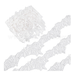 Отделка кружевом ткани OCOR-WH0082-418