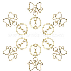 18 шт. застежки для брелка из сплава&nbsp;KEYC-SC0001-74B-G