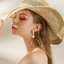 60 шт. фурнитура для сережек-гвоздиков из нержавеющей стали 201 с отверстием&nbsp;FIND-DC0006-59