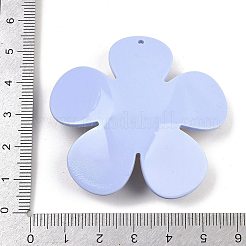 Большие подвески из непрозрачного акрила с принтом&nbsp;LS-MACR-I035-01D