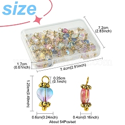 Подвески из гальванического стекла PALLOY-FS00019