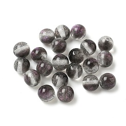 Двухцветные бусины из смолы&nbsp;LS-RESI-Q025-02A-E