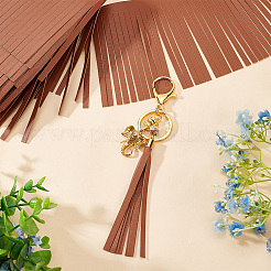 2 метр искусственной кожи с кисточками для отделки&nbsp;DIY-PH0010-44A-03