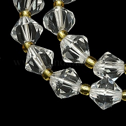 Синтетический кристалл кварца бусины нити G-I376-B19-01