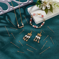 70 шт. 7 шт. латунных штифтов с поворотным ушком KK-PH0010-29