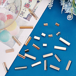 42 шт. 6 размера латунных ленточных обжимных наконечников KK-PH0009-52