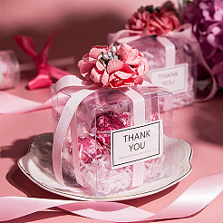 Прозрачная пластиковая ПВХ коробка подарочная упаковка&nbsp;CON-BC0004-45