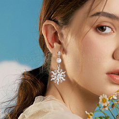 40 шт. 2-х цветная латунная фурнитура для сережек-гвоздиков KK-BBC0013-22A