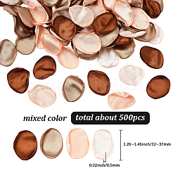 Искусственные лепестки роз из полиэстера&nbsp;AJEW-WH20067-107G