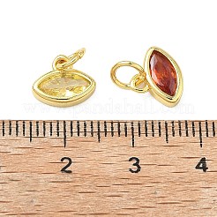 Латунные микро проложить кубического циркония подвески&nbsp;KK-L264-04G