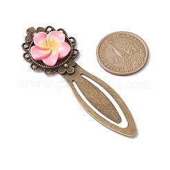 Зажимы для закладок из сплава в тибетском стиле AJEW-JK00290