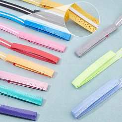 13шт 13 цвета pu кожа противоскользящая накладка на теннисную ракетку AJEW-FH0004-63