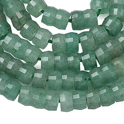 Естественный зеленый авантюрин бисер нитей&nbsp;G-A299-A01-01