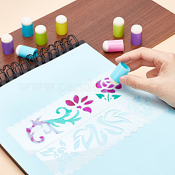 30шт. 6-х цветный инструмент для рисования губкой DIY-CP0007-53