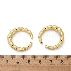 Покрытие стойки латунное кольцо на палец RJEW-C072-03G