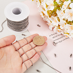 201 шариковая цепь из нержавеющей стали DIY-SP0001-09B