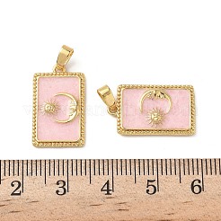 Латунь эмаль подвески KK-P334-10G-01