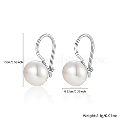 925 серьги-подвески из стерлингового серебра с родиевым покрытием BC3718-2