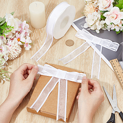 Отделка из шифонового кружева для украшения шитья&nbsp;OCOR-WH0112-015B