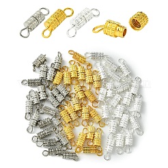 20 шт. латунные винтовые застежки KK-YW0002-40G