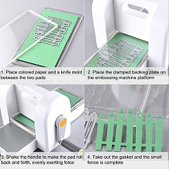 Прозрачная акриловая нажимная пластина OACR-WH0003-31A