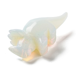 Резные фигурки носорогов из опалита&nbsp;DJEW-P016-01J