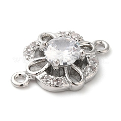 Латунные подвески из прозрачного кубического циркония&nbsp;KK-G503-32P