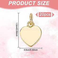 20 шт. Латунные подвески&nbsp;KK-AN0001-11