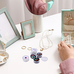 50 шт. 2-х цветные пластиковые украшения для ногтей&nbsp;MRMJ-CA0001-57