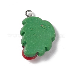 Подвески из непрозрачной смолы RESI-M028-03C