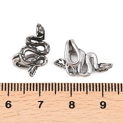 Серьги-гвоздики из нержавеющей стали 316&nbsp;AJEW-C044-08B-AS