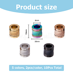 10 шт. 5 цвета STAS-HS0001-01